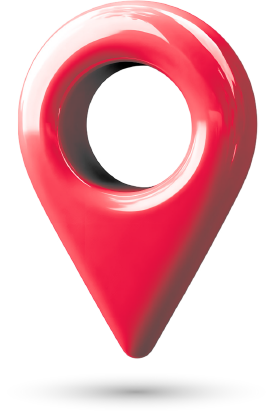 Cartoon location pin.